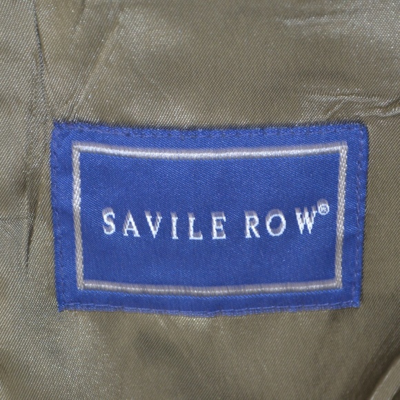 Savile Row 39R Sport Coat Blazer Suit Jacket Gray - Picture 7 of 8